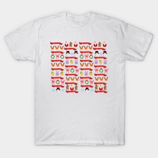 Cute Christmas Pattern T-Shirt